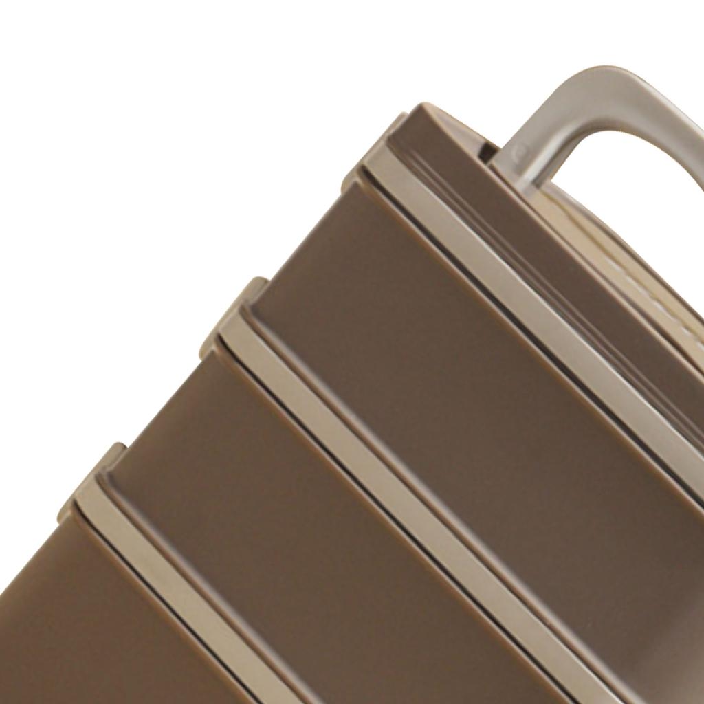 3vrstvý obědový box 304 nerezová ocel stohovatelný přenosný velkokapacitní bento box pro děti dospělé