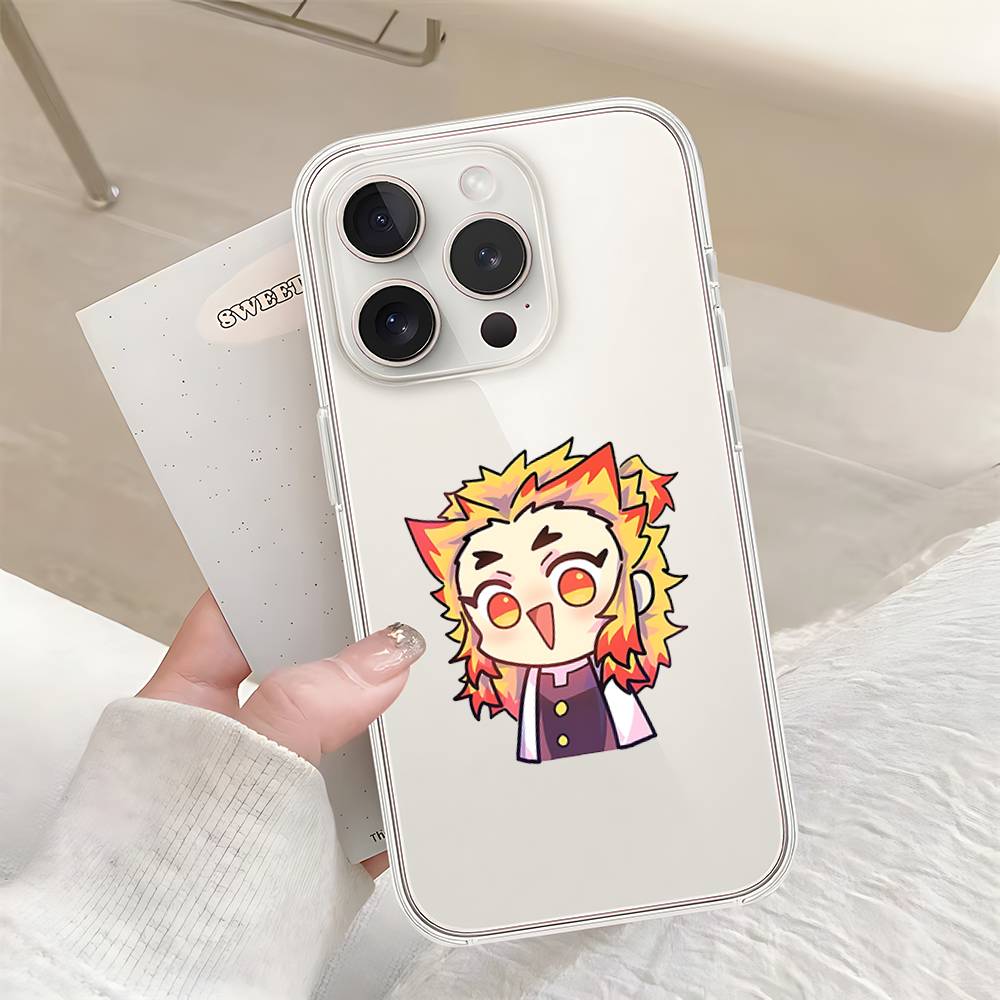 Coque de téléphone K-Kyou-jurous R-Ren-gokus Pour Iphone17 16 15 11 13 14 Pro Max 7 8 Plus X Xr Xs Max Se2020 12mini Transparent Cov