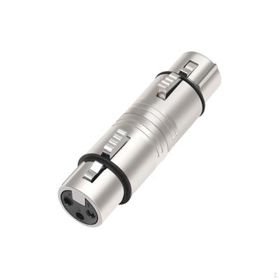 XLR Adapter Microphone Line Portable Female To 3 Pin for DJ Party Live