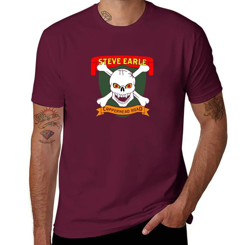 Steve Earle T-Shirt Jungen Tierprint Grafik-T-Shirts Herren-T-Shirts