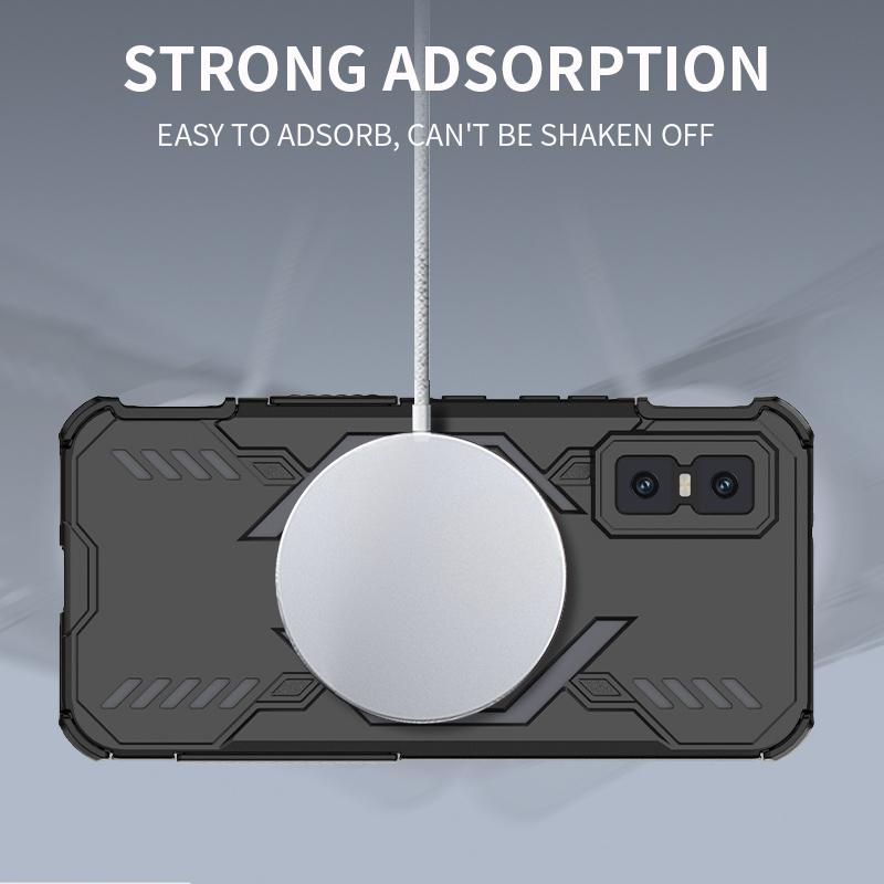 Stoßfeste Hartschalen-Schutzhülle für Infinix GT 30 Pro GT30 Magnetisch Bester Schutz Handyhülle Funda Gehäuse