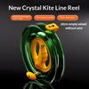 1Pcs Twisted String Line Round Green Grip For Fying Kites 150-600 Meters Kite Reel Winder Fire Wheel String Flying Handle Tool