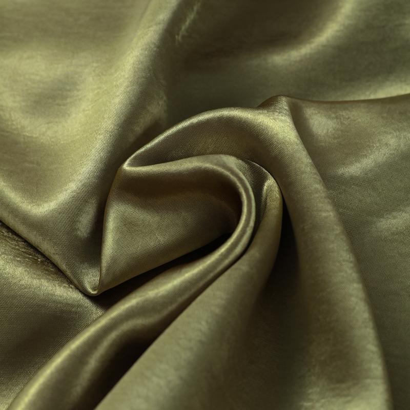 Satengstoff Damejakke Mote Plissert Pufferm Vendekrage Glidelås Løs Damejakker 2025 Vår Høst Gate Kontor Yttertøy