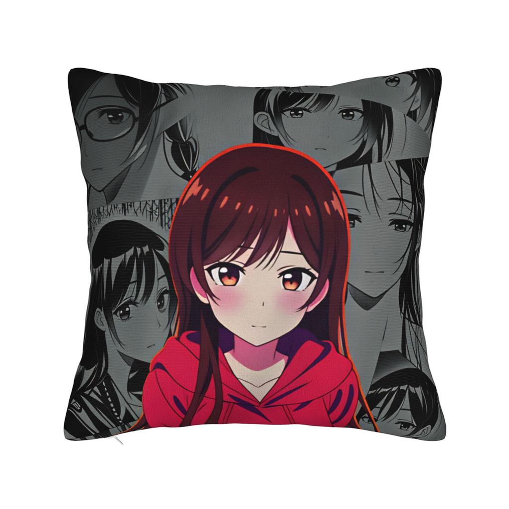 Mizuhara Chizuru Pillow Cover Soft Pillow Case Cushion Cover Fashion Design Pillowcases For Living Room Chair