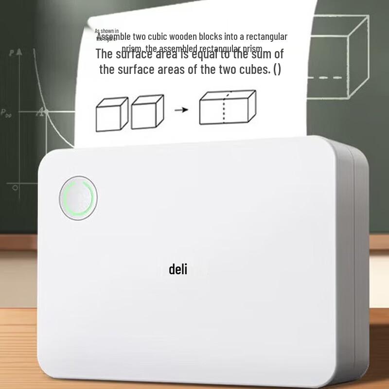 Deli X5S Smart Portable Thermal Printer CN Plug (adapter Included)