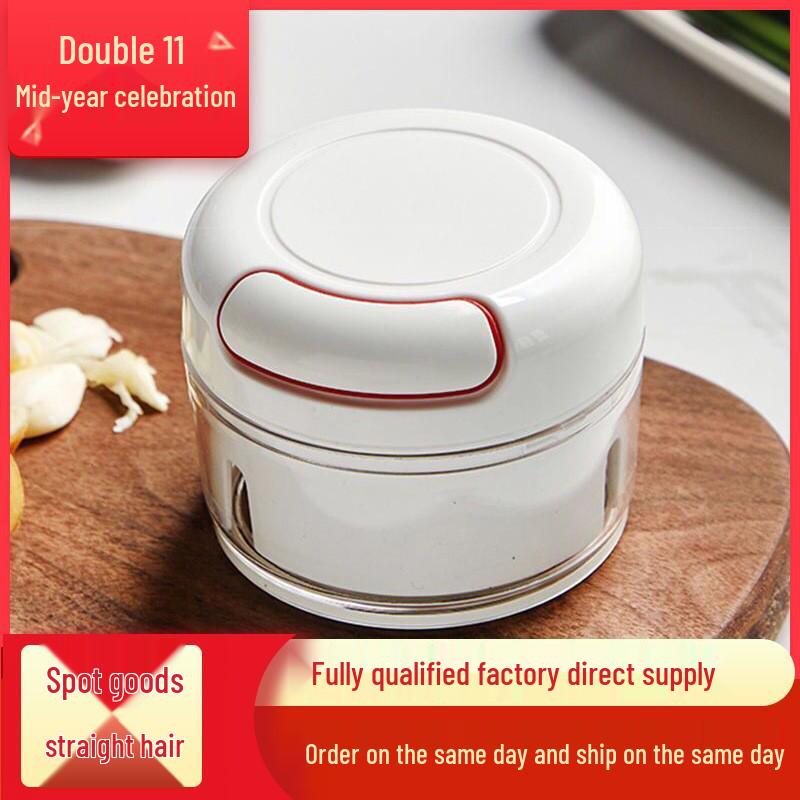 Manual Mini Garlic, Chili & Ginger Chopper for Kitchens