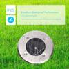 Recessed Ground Spotlight - AIMOONSA - Set of 10 - LED Solar - IP65 - Cool White