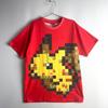 [USED] Mario Pokemon Pikachu T-shirt Pokemon Center Shibuya 8BIT