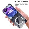 For Motorola Razr 60 Pro 5G Clear Phone Case Compatible with MagSafe TPU+Acrylic Back Cover
