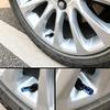 New Car Wheel 4pcs Wheel Caps Theftproof Aluminum Alloy Tires Valves Tyre Stem Air Valve Caps Airtight Cover Car Accessories