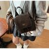 Student Class Backpack Women's Winter New Trendy Fashion Student Bag High-end Portable Women's Bag