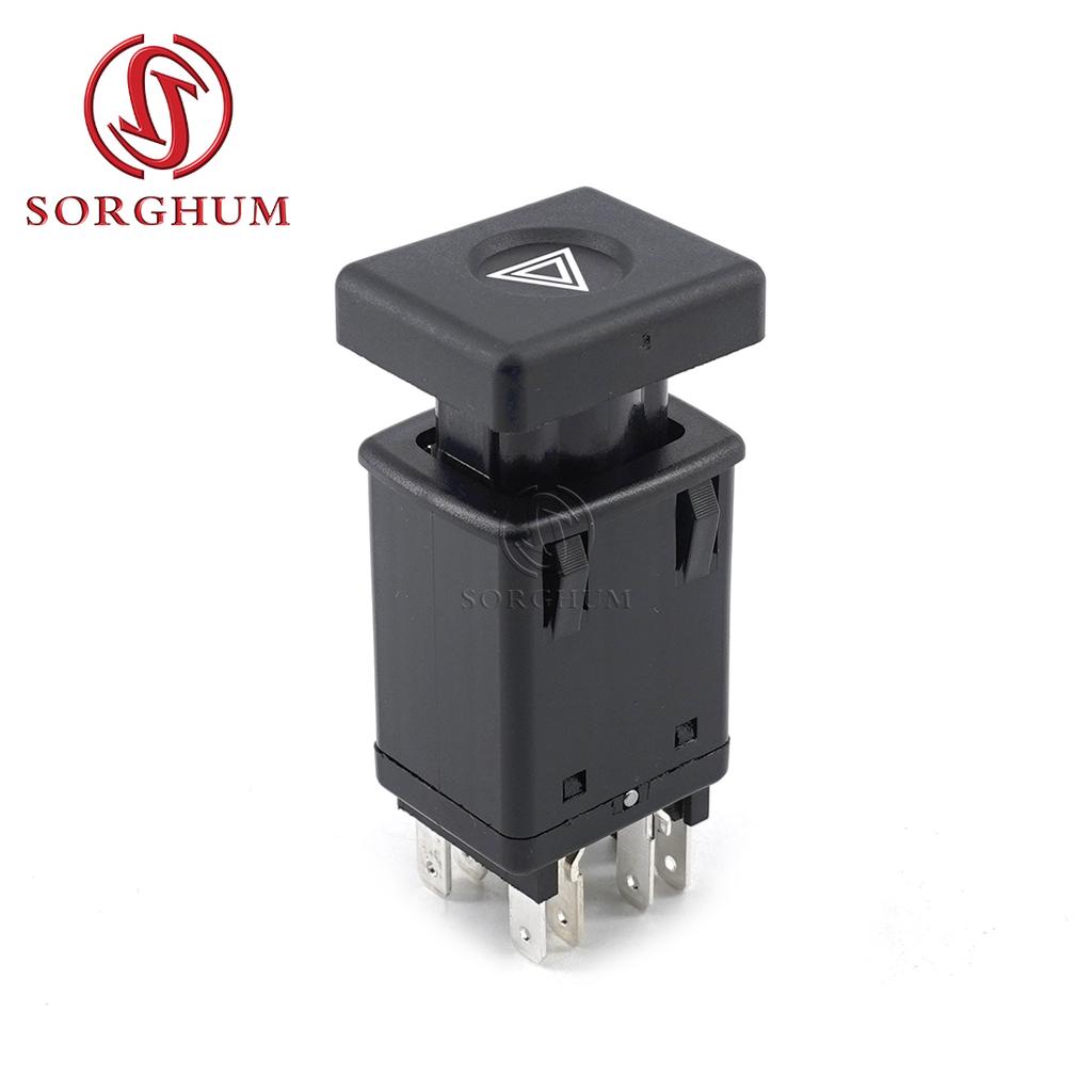 SORGHUM For RENAULT R9 Hazard Emergency Light Flasher Switch For Renault 9 Warning Hazard Light Switch 7700765726 7700 765 726