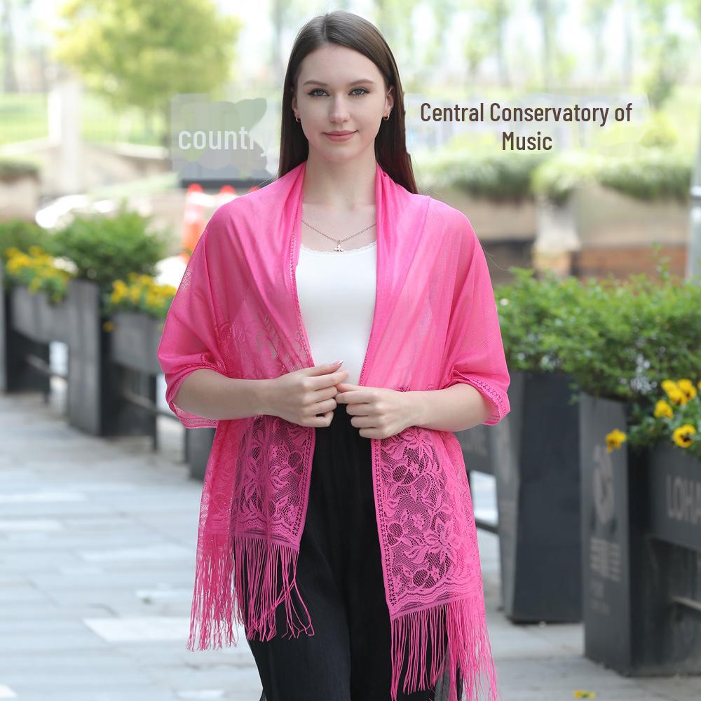 

Элегантная кружевная шаль для невест, подружек невесты и повседневной одежды