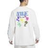 Nike T Shirts Men's White Crew Neck Moderate Straight Fit FJ7682-030