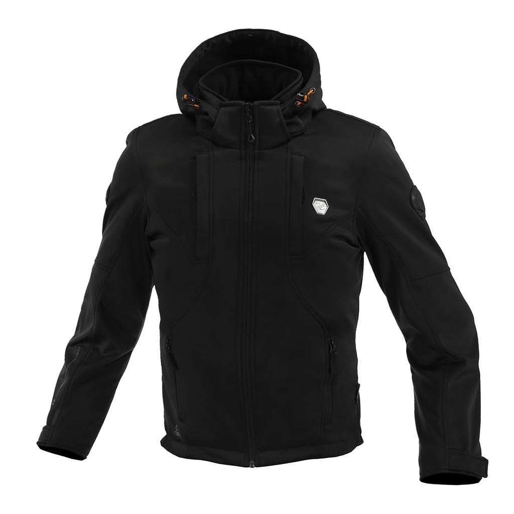 Motorcycle Jacket Black 5XL [KOMINE] 07-6024 Men's