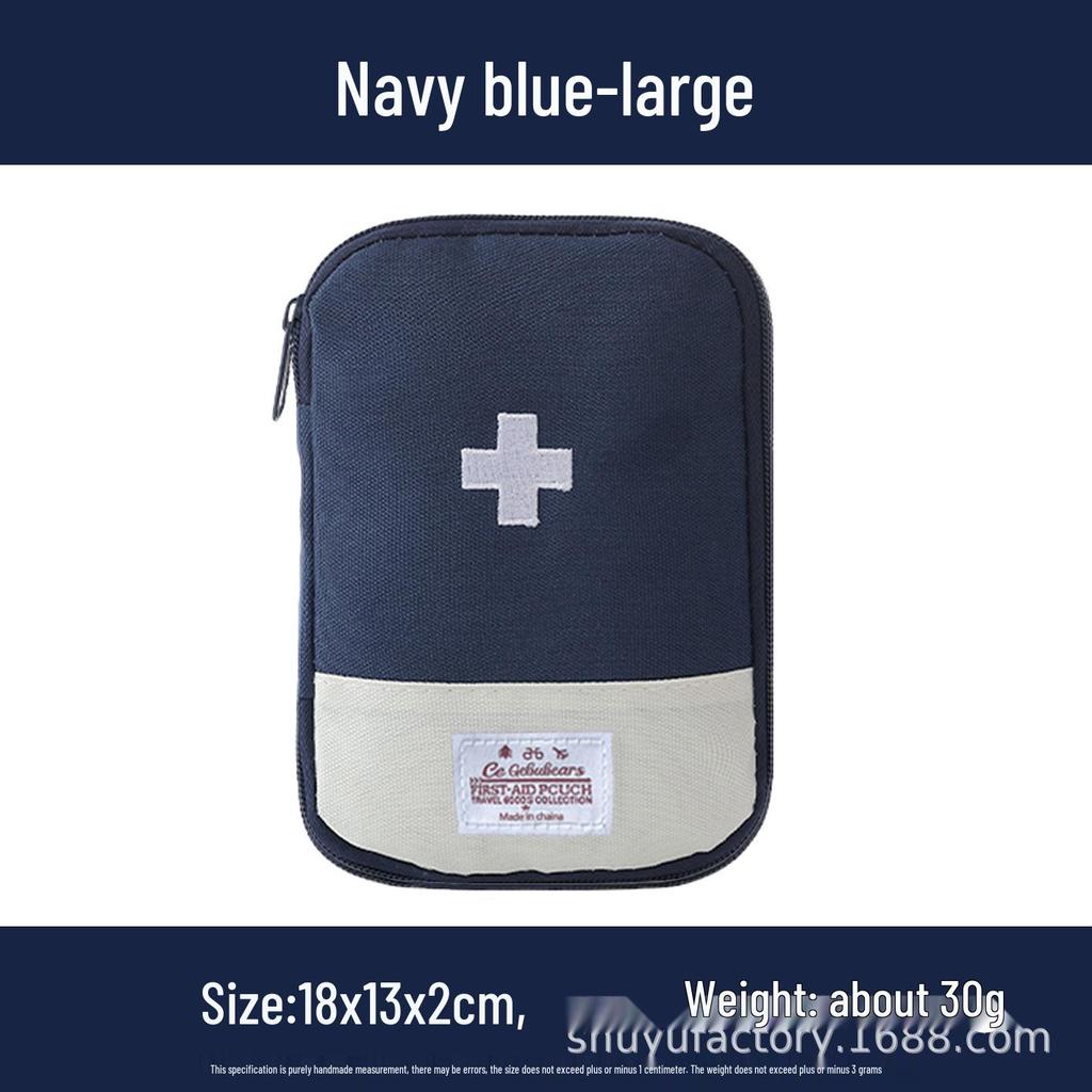 Portable Travel Medical Bag: Large-Capacity First Aid and Medicine Storage