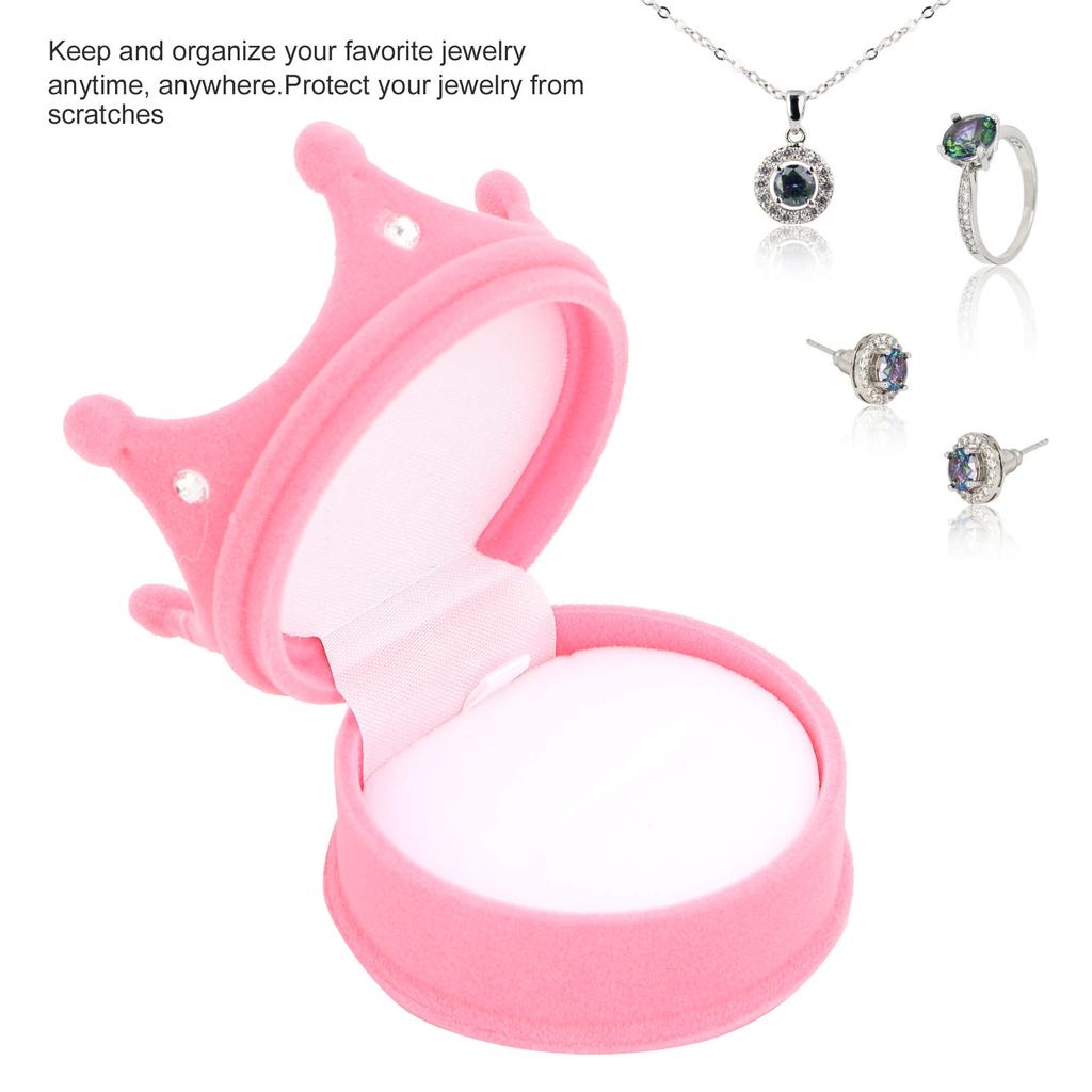 Crown Jewelry Box Personalized Simple Retro Design Ear S Necklace Jewelry Packaging Box