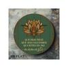 Vintage Round Metal Sign Happiness and Health Wall Art for Living Room Decor
