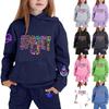 Laste Halloweeni Prinditud Huppari Komplekt – Pikkade Varrukatega Pullover Poistele ja Tüdrukutele Kostüümiks