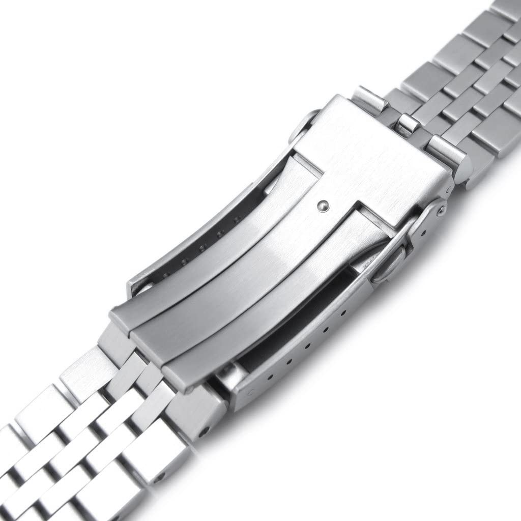 20mm Metal Watch Band Jubilee Bracelet for Seiko New 5 Sports 40mm SBSA041 and Others
