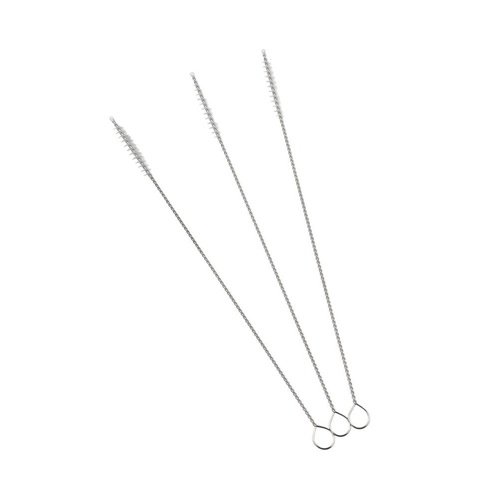 New Brand Cleaning Brush 10pcs Nylon Drinking Stainless Steel Glass Pipe Straw Cleaners