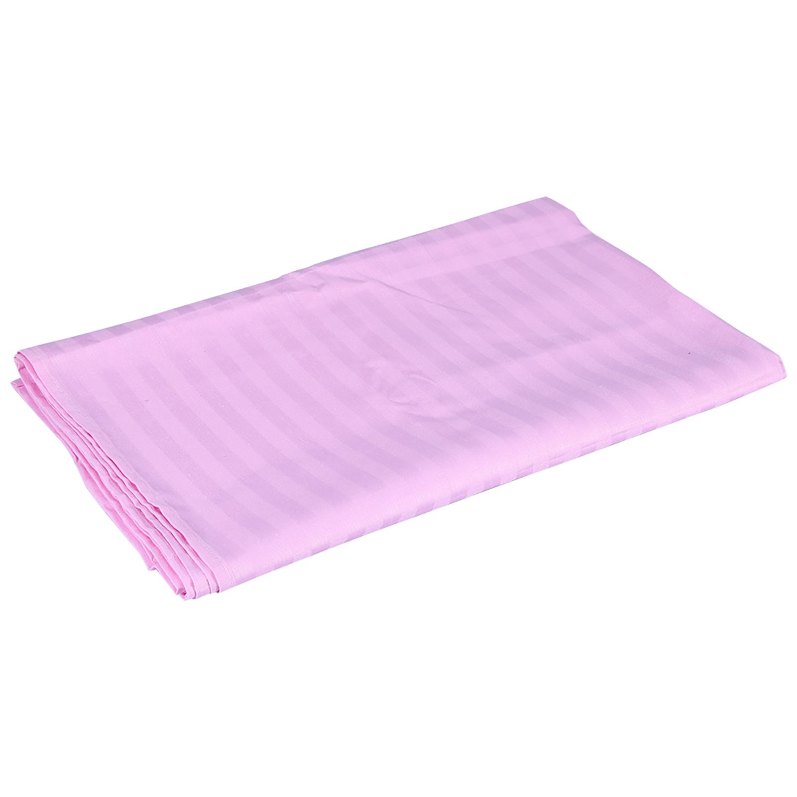 

Cotton Stripe Buty Salon Sheet SPA Trtment Bed Cover With Face Brth Hole (White, 80*190)