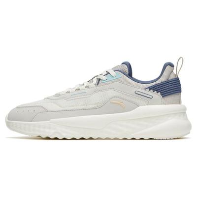 Unruly Series Non Slip Lightweight Low Top Sports Casual Shoes Men's White Gray Blue Sneakers 912328823-3