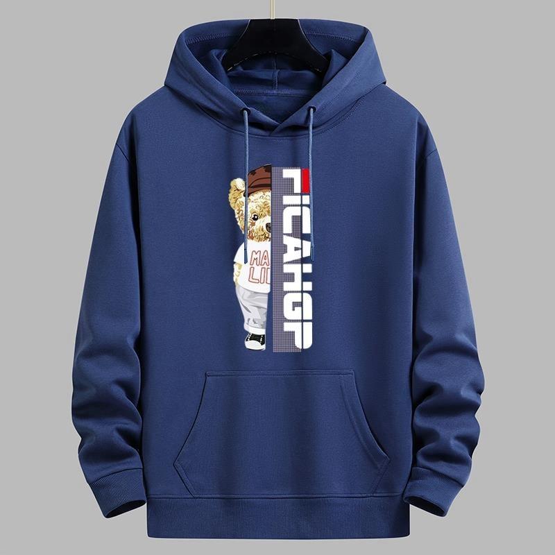 Hooded Sweater Fleece Thickened Versatile Trend Pullover Couple Casual Fashion Bottoming Hoodie