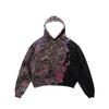 New Trendy men's Hoodie With  Skeleton Style Pattern design, Novel Long Sleeved Hoodie With Pockets For Daily Wear