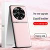 Liquid Leather Anti-Fall Protective Case for the Realme GT5 Pro - Anti-Fouling Cover, One by One Delivery