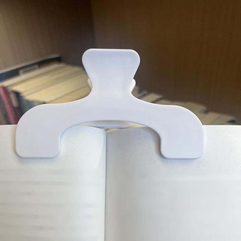 Book Clip for Reading Portable Book Page Holder Book Opener Holder Page Marker Clips Book Reading Accessories