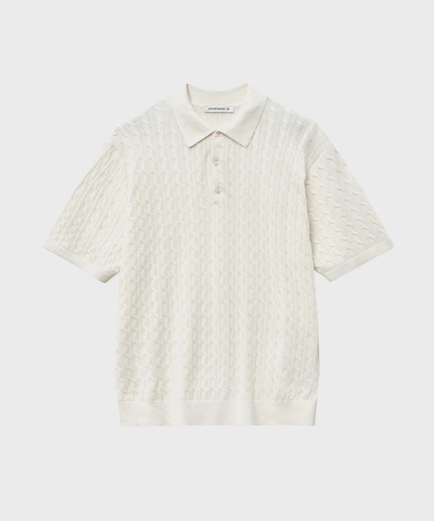 INTEMPOMOOD Daily Cable Collar Knit: 8 Colors (Type B)