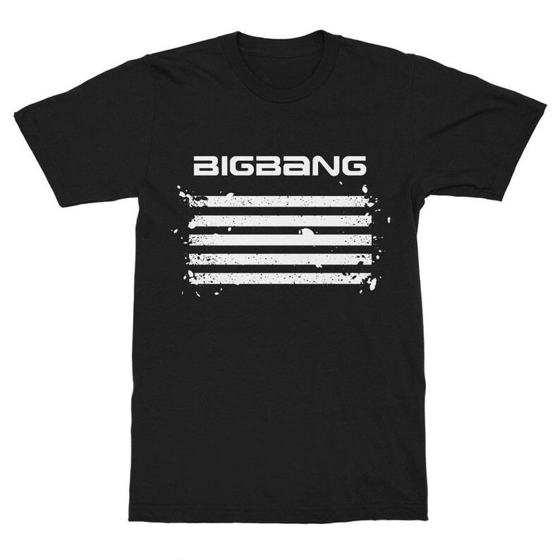 2026 Bigbang Summer Fashion Tee Men Women Vintage Top Big Bang K-pop T-shirt, BIGBANG Shirt, Hip Hop Streetwear Oversized Tshirt 4XL