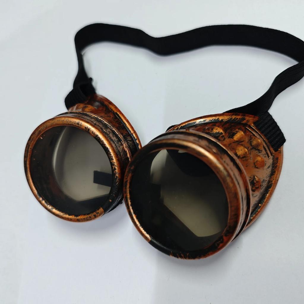 Steampunk Retro Motorcycle Sunglasses, Gothic Driver Sunglasses, Protective Glasses, Decoration, Several Types of Makeup Tools