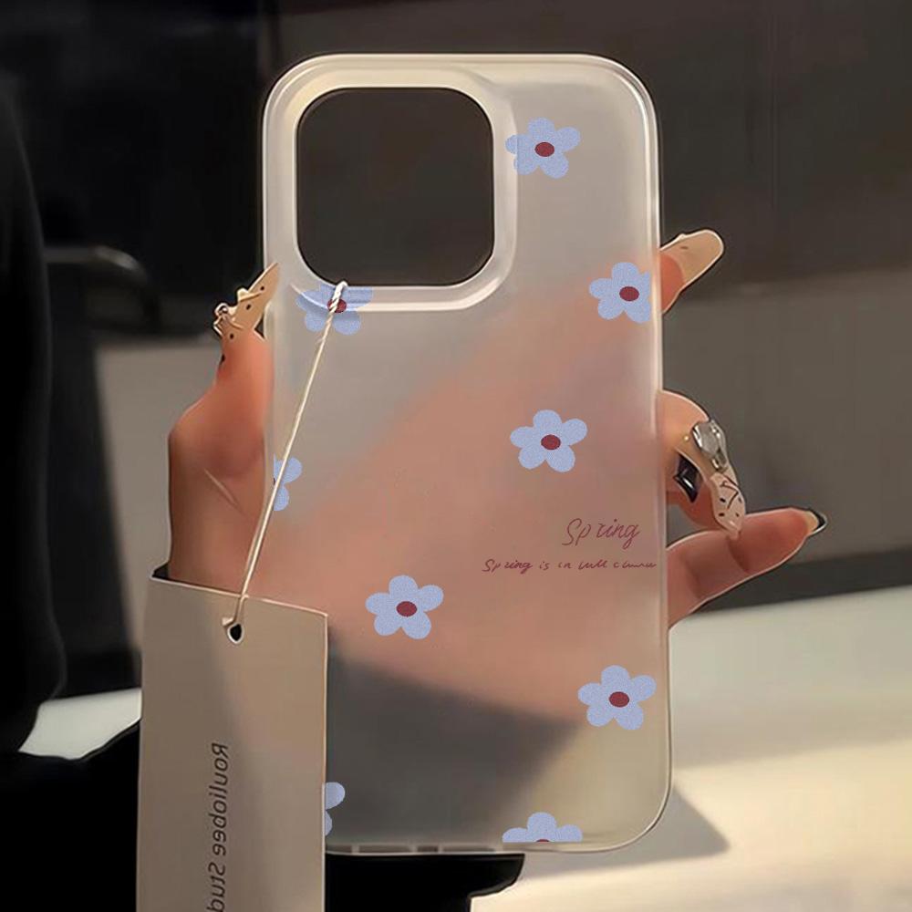 Botanical Holographic Floral Clear Phone Case For iPhone 17 Air 16 15 13 12 11 Pro Max Pro Plus Soft Protective Funda Cover