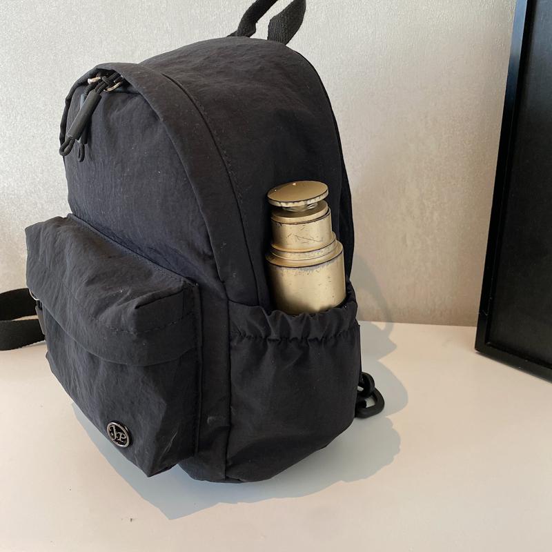 Backpack Women's Multi-use Single-shoulder Lightweight Solid Color Mini Backpack Sport Chest Bag