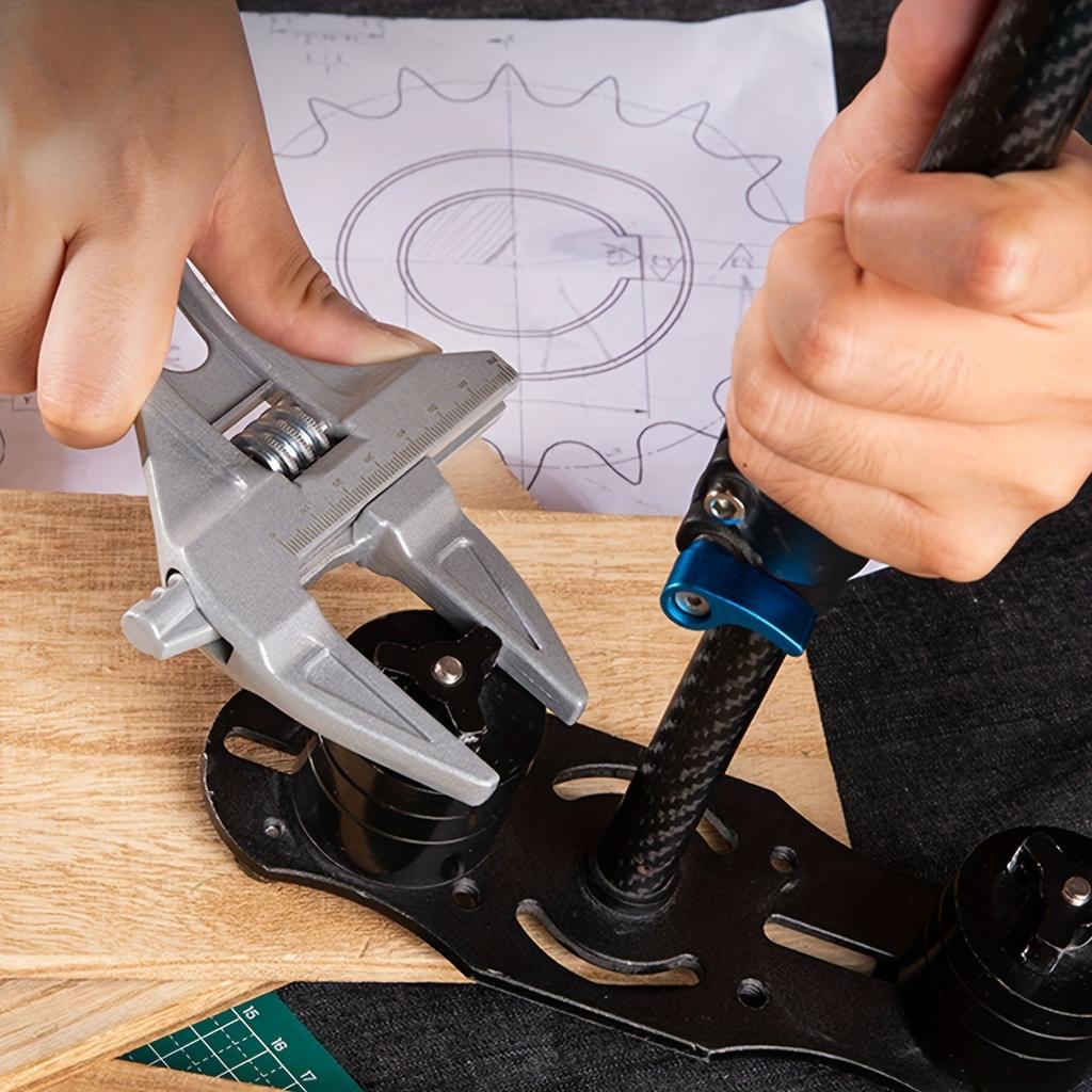 Sehfupoye Nastavitelný klíč Velký otvor Koupelnové klíče Klíče Široká čelist 16-68mm Hliníková slitina Klíče Hřídel Olovnice