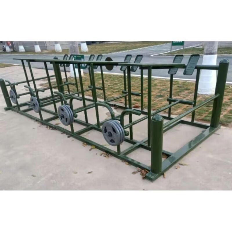 Outdoor 4-Person Multi-Function Strength Training System