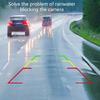 Clear Imaging Car Backup Camera Rain Cover Guard Scratch Resistant ABS Construction Rainproof Universal Application