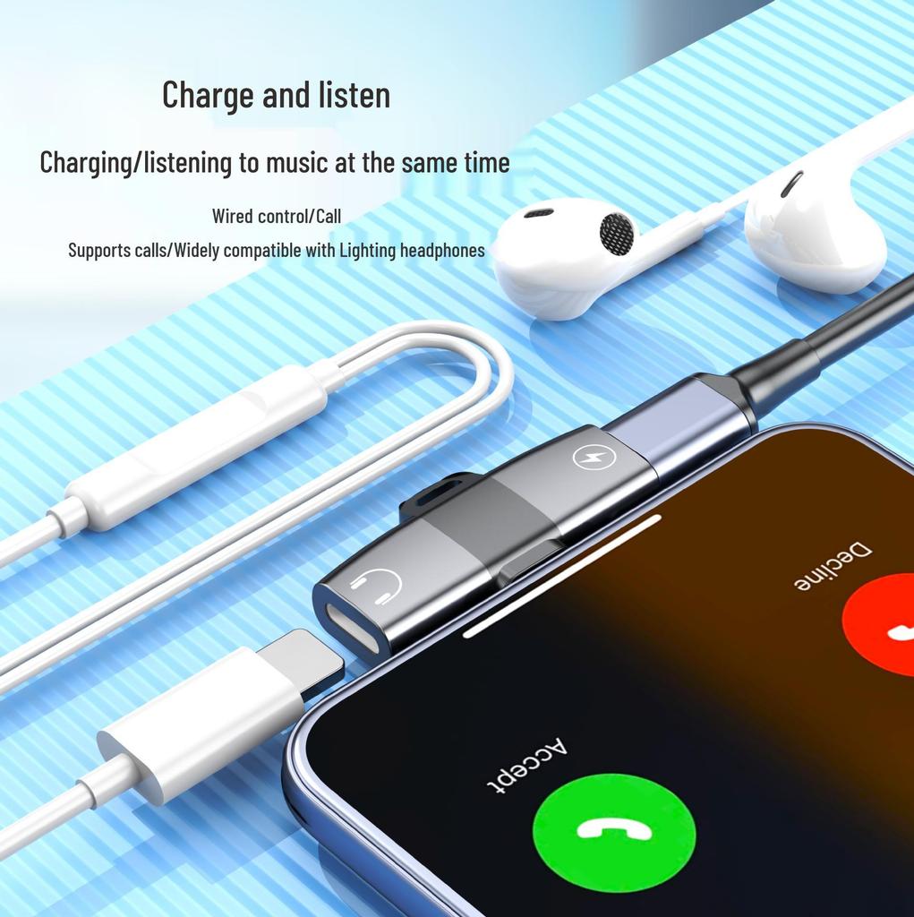 USB-C To 3.5mm Audio Adapter for Apple & Google: Fast Charging & Music Combo