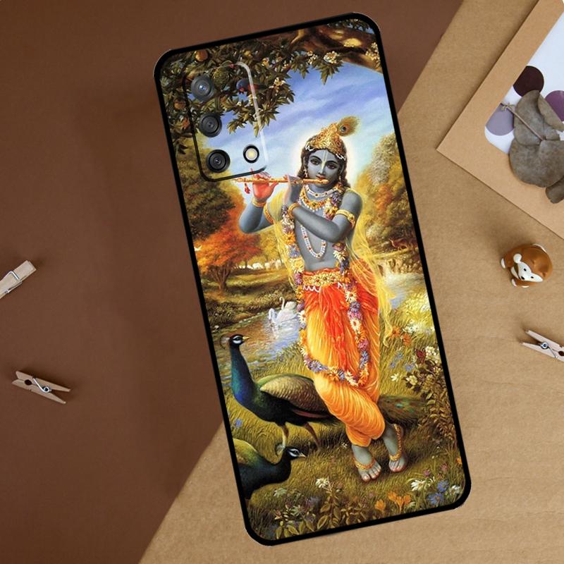 Lord Krishna Radha For Oppo A18 A38 A58 A78 A98 A40 A60 A80 A74 A94 A54 A16 A76 A96 A15 A57S A17 A77 Phone Case