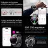 2025 New Health Trackr Uric Acid Blood Lipids Smart Watch Blood Pressure ECG+PPG Clock Body Analysis Smartwatchs Men Emotional Detection