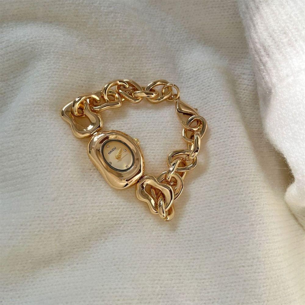 Cheese Shape Ladies Watch Elegant Quartz Watch New Bracelet Watches Women