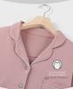 Cardigan Pajama Set - Women's Large 100% Cotton
