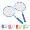 1 Pair Children Badminton Racket Set with Carrying Bag Kids Badminton Kit with 2 Shuttlecocks 1 Tabl