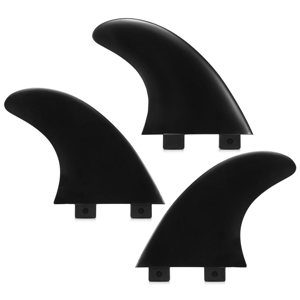 3PCS Soft TPU Fins Surfboard Fin Thrusters Fins Soft Stand Up Paddleboard Surf Fins