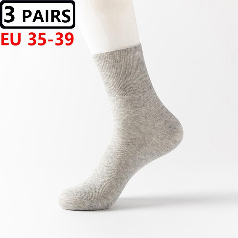 3 Pairs/lot Men's Large Socks Plus Big Size EU48,49,50 All-match Casual Business Anti-Odor Men Socks Sox Meias Calcetines Hombre