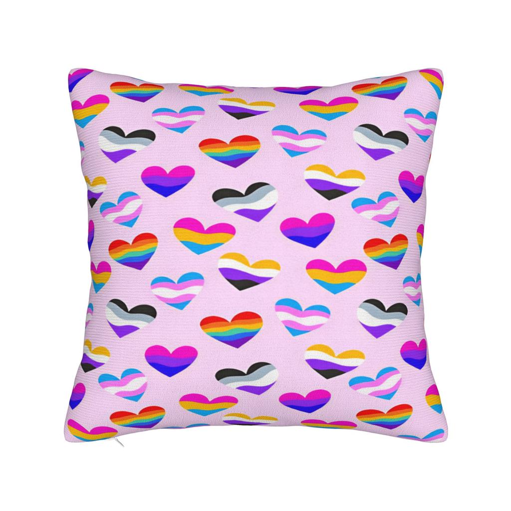 Agender Lgbt Pillow Case Yaoi Boy Love Fashion Pillow Cover Soft Pillowcases For Couch Sofa Bedroom