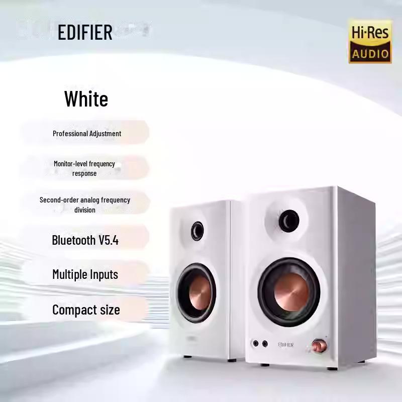 

EDIFIER MR3BT Bluetooth настольный мониторный динамик белый