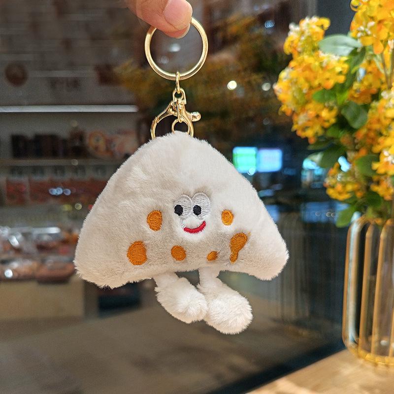 

Забавный плюшевый кулон в виде сыра, японский милый, выражение еды, ломтик, игрушка, подвеска для сумки 10cm